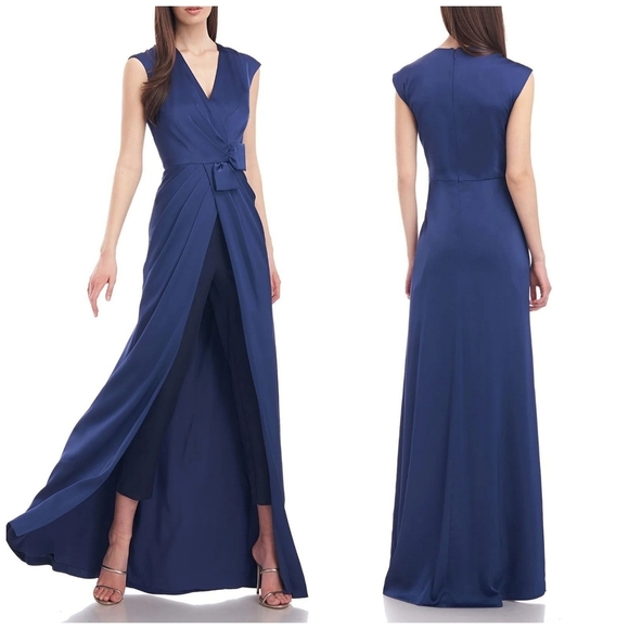 Kay Unger Lilly Walk Thru Jumpsuit